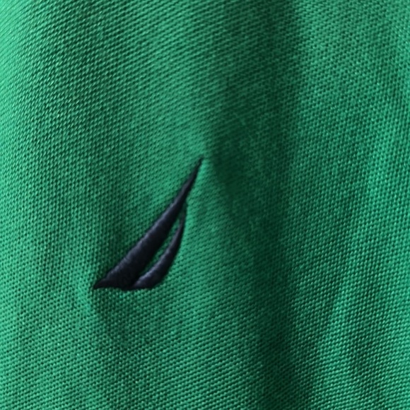 Nautica Green Polo The Performance Deck Shirt - Picture 4 of 7